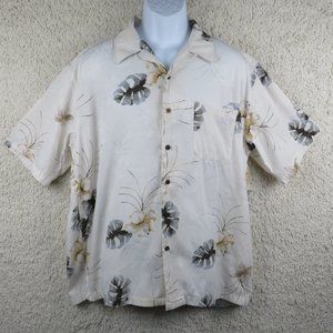 Knights‎ Bridge* Men's Short Sleeve Button Down Straight Hem Pocket Shirt~ Large